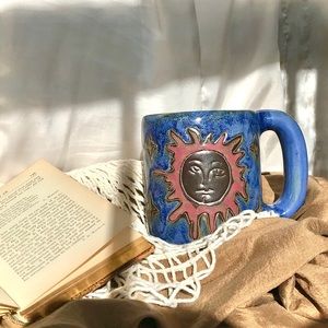 Handmade Ceramic Moon & Sun Mug